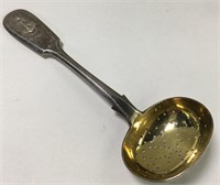 Russian Silver Strainer Spoon