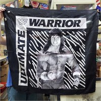 1988 Titansports WWF Ultimate Warrior Banner