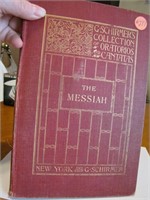 1902 Messiah Music Book with 1903 Messiah Pinback