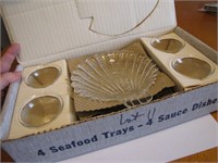 Vintage Beachcomber Seafood Set in Box
