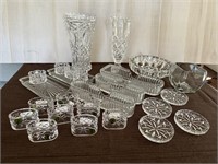 Waterford Crystal Cut Glass Napkin Rings and more