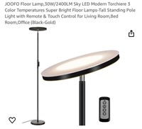 JOOFO Floor Lamp, 30W/2400LM Sky LED