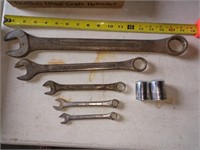 S & K Wrenches & 2 Sockets