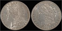 1898 (BU) & 1901-O (AU/BU) MORGAN DOLLARS