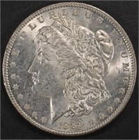 1889 MORGAN DOLLAR CH BU