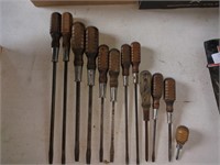 MAC Screwdrivers w/ Wood Handles