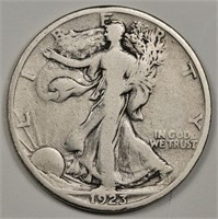 1923 s Semi Key Walking Liberty Half Dollar