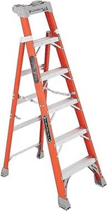Louisville Ladder 6-Foot Fiberglass Step Ladder