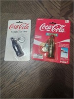 (2) Coca-Cola Key Chains