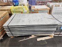 1 LOT STACK (40) SHEETS 3FT X 5FT X 1/2IN FIN PAN