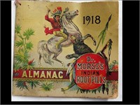 1918 DR MORSES INDIAN ROOT PILLS ADVERTISING