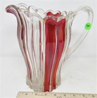 Flash glass pitcher