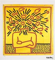 Keith Haring 'Exploding Head'