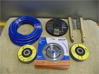 Air hose, 10 of 7x1/16x 7/8 Norton cut-off disks
