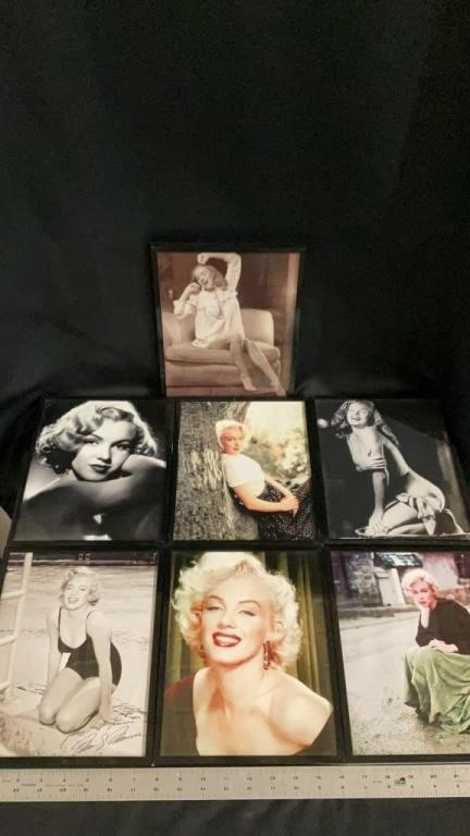 Marilyn Monroe framed photos