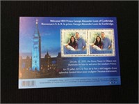 Canada, Prince George, Souvenir Sheet, Mnh