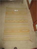 Indian Hand Woven Rug--Wide Runs