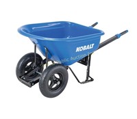 Kobalt $164 Retail 7-cu ft Poly Wheelbarrow,