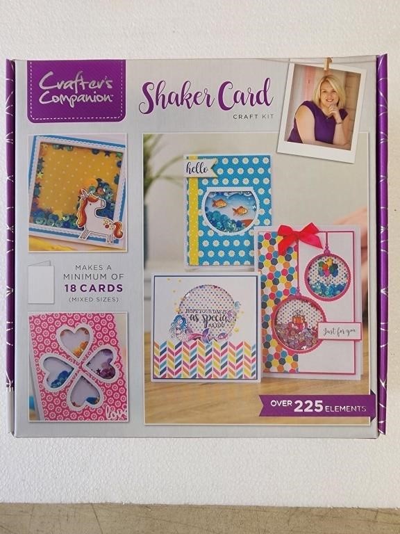 New Shaker Card craft kit