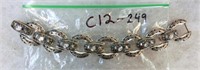 C12-249 Brighton silver bracelet w/color stones