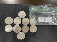 10 - 1920'S PEACE SILVER DOLLARS