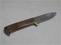 Custom Wood Handle Fixed Blade Knife See Info