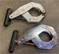 Lot of 2 Kant-Twist 4-1/2" Cantilever Clamps