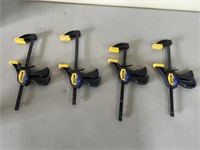 Four Quick Grip Clamps