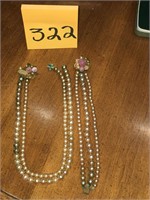 Vintage Pearls with Lovely Clasp