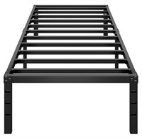 Metal Platform Bed Frame 14 Inch Tall Bed No Box