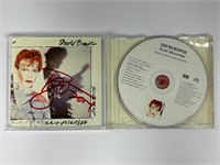 Autograph COA David Bowie CD