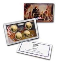 2010 US Mint Presidential $1 Coin Proof Set