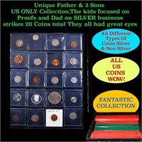 Unique Father & 2 Sons US ONLY Collection,The kids