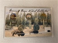 Bison nickel collection
