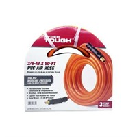 Hyper Tough 3/8 x 50 PVC Air Hose With 1/4 Inch NP