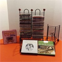 Variety of Cd's and Stands