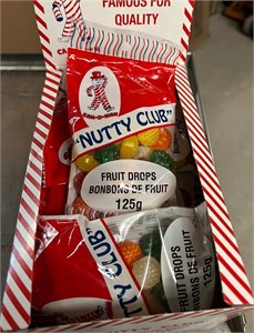 NEW (12x125g) Nutty Club Fruit Drops
