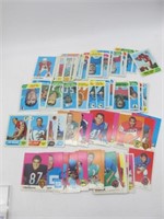 TOPPS 1968-1969 FOOTBALL CARDS 77 TOTAL CARDS