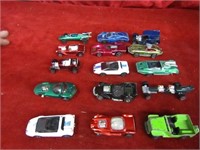 (15)Red line Hot wheels. Diecast cars.