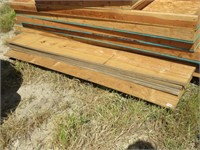 Stack of 8' Pine Shelving Boards