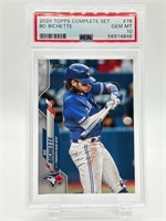 Bo Bichette Rookie Graded Baseball Card