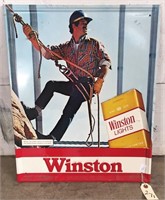 "Winston" Cigarette Metal Sign