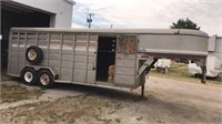 2004 Corn Pro 20 foot stock trailer