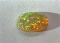 1.90 Ct Austrailian Opal Solid Firery Colors