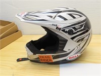 Bell SX-1 motorcross helmet.