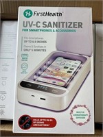 6 UV -C  smart phone sanitizer Nos
