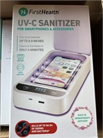 6 UV -C smart phone sanitizer nos