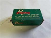 Vintage 49ct Box of Remington 25-20 Ammo