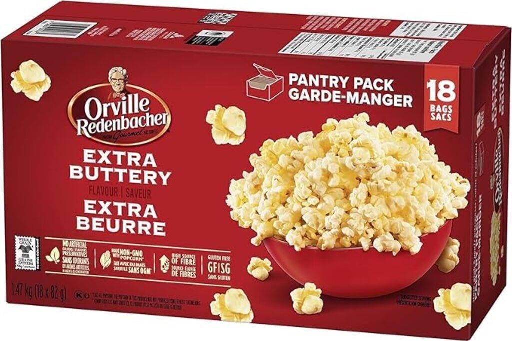 Orville Redenbacher Microwave Popcorn, Extra