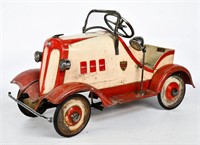 Original Gendron Pioneer Line Fire Chief Pedal Car